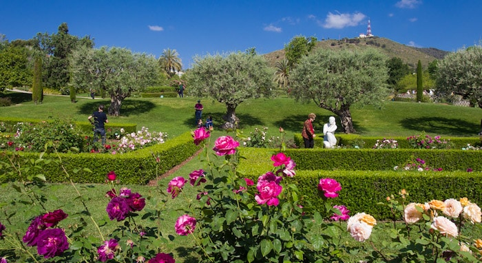 Parks in Barcelona - Parc de Cervantes - bizflats blog