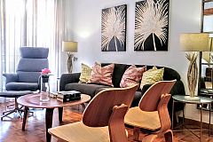 view of the living space in the Noname short tem rentals property in Barcelona dreta del Eixample