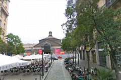 street view with the Born market 