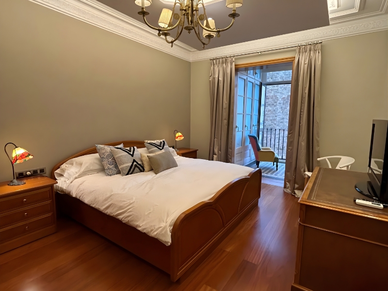 Comedor de apartamento en Zona Alta antes de la reforma Bizflats